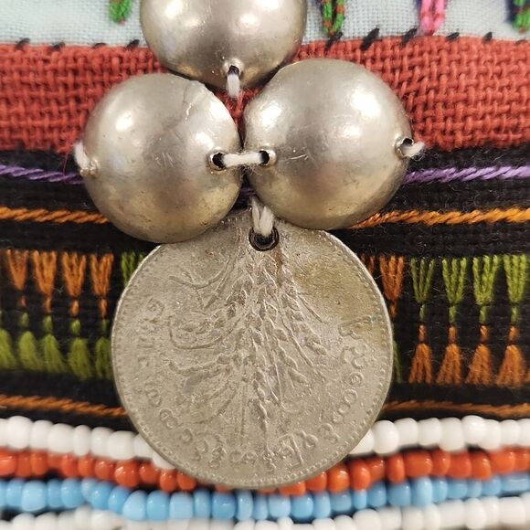 Thailand Akha Hill Tribe Child's Cap - Picture 3 of 16